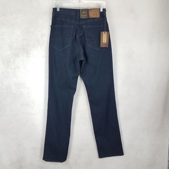 NEW 34 Heritage Men's 30x34 Charisma Relaxed Fit Jeans Rinse Rome in Dark Denim - Picture 2 of 13
